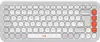 Keyboard Logitech POP Icon Keys, Bluetooth, Off-White/Orange, SLO g.
