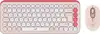 Keyboard & Mouse Logitech POP Icon Combo, Bluetooth, Rose, SLO g.