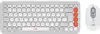 Keyboard & Mouse Logitech POP Icon Combo, Bluetooth, Off-White, SLO g.