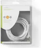 Kabel NEDIS CCGB85121WT50, Patch, CAT5e SFTP, UTP, bijeli, 5m