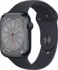 Refurbished Apple Watch Series 8 (2022), 45mm, GPS Cellular, Midnight Aluminum