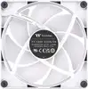 120mm Thermaltake CT120 Reverse ARGB Sync PC Cooling Fan White 2 Pack