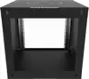 Canovate 19" 9U 600x600x444 ECO SOHO zidni ormar, crni (WC1S-9-0966F)