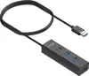 UNITEK Y-3089V01 interface hub USB 3.2 Gen 1 (3.1 Gen 1) Type-A 5000 Mbit/s Black