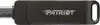 Flashdrive PATRIOT Rage R550 1TB 100 MB/S USB A+C Swivel Design (PE1TR550DSAD) Black