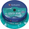 DVD-RW Verbatim 4,7GB 25pcs Jew 4x