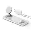 MagGo 15W 3-in-1 horizontal magnetic station White