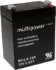 Baterija akumulatorska 12V 2,9 Ah 79x56x107 mm, Multipower
