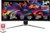 Monitor MSI MPG 341CQPX QD-OLED 34.18" / UWQHD / 240Hz / 0,03ms (GTG) / Curved (black)