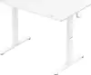 Huzaro Hero 7.9 White - height-adjustable electric gaming desk