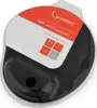 Gembird Gel mouse pad with wrist support, black
