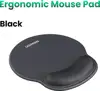 Ugreen Ergonomic Mouse Pad with Wrist Rest - Black