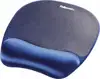 Fellowes Memory Foam Mouse Pad with Memory Foam Wrist Rest, Sapphire