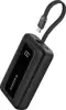 Anker Zolo Powerbank 10000 mAh, 30W with built-in USB-C cable, black