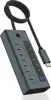 Icybox IB-HUB1457-C31 7-port hub interface USB 3.2 Type-C