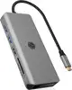 Icybox IB-DK4061-CPD 12in1 USB Type-C docking station for laptops with Power Delivery up to 100W