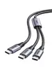 Ugreen 2in1 dual USB-C charging cable with 100W