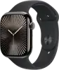 Apple Watch Series 10 GPS + Cellular 46mm Slate Titanium Case with Black Sport Band - M/L