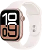 APPLE Watch Series 10 GPS + Cellular 46mm Rose Gold Aluminium Case with Plum Sport Loop