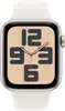 APPLE Watch SE GPS 44mm Starlight Aluminium Case with Starlight Sport Band - M/L