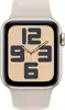 APPLE Watch SE GPS 40mm Starlight Aluminium Case with Starlight Sport Band - S/M