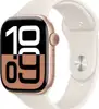 APPLE Watch Series 10 GPS + Cellular 46mm Rose Gold Aluminium Case with Light Blush Sport Band - M/L
