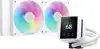 AIO Liquid Cooler DeepCool MYSTIQUE 240 ARGB, 240mm, RGB, LCD, Bel
