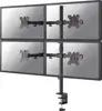 Neomounts FPMA-D550D4BLACK pokretni stolni nosač za 4 ekrana 13"-32" - crni