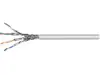 S/FTP kabel Cat.6a 4x2xAWG23/1 solid Cu, LSZH, sivi, pak. 100m (cijena po metru, prodaja na kolut)