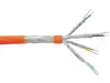 S/FTP kabel Cat.7 4x2xAWG23/1 solid Cu, LSZH, 1000 MHz, narančasti, pak. 500m (cijena po metru, prodaja na kolut)