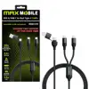 MAXMOBILE DATA KABEL USB/TYPE C - DUAL TYPE C RDD3199 BLACK 2.4A 60W 1.2m