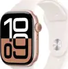 APPLE Watch Series 10 GPS 42mm Rose Gold Aluminium Case with Light Blush Sport Band - M/L