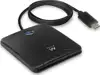 Smart card reader, USB-C, black, Ewent EW1055