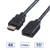 Roline VALUE HDMI produžni kabel sa mrežom, HDMI M - HDMI F, 1.5m