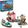 LEGO City 60422 Lučka s teretnim brodom