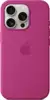 Apple iPhone 16 Pro Silicone Case with MagSafe fuchsia