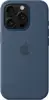 Apple iPhone 16 Pro Silicone Case with MagSafe denim