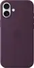 Apple iPhone 16 Plus Silicone Case with MagSafe plum