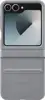 Samsung Flap Eco-Leather Case Z Flip 6 siva