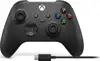 Gaming kontroler Microsoft Xbox Wireless Controller + USB-C Kabel Black, 1V8-00002