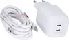 Punjač Belkin 65W Dual USB-C GaN s PVC 5A, C-C, 2.0m