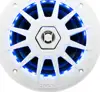 Zvučnici BOSS MARINE MRGB65, 6.5", 200W, multi LED, dvosistemski, bijeli