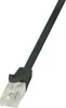 U/UTP prespojni kabel Cat.5e PVC CCA AWG26, crni, 3,0 m
