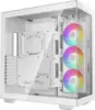 Case DeepCool CH780 Full Tower, E-ATX, ARGB, Tempered Glass, White