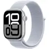 Pametni sat Apple Watch Series 10 GPS 42mm, Silver Aluminium kućište s Blue Cloud Sport Loop narukvicom