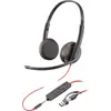 Poly Headset Blackwire C3225 Stereo USB-C/A & 3.5 mm