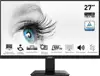 MSI PRO MP273A Professional Business Monitor, 27" 100Hz, FHD (1920 x 1080), 16:9, IPS, CR 1000:1, 1ms (MPRT) / 4ms (GTG), Anti-glare, 1x DP, 1x HDMI, 1x VGA, 2x 3W Speakers, VESA (75x75)