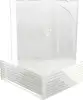CD Slimcase for 1 disc, 5.2mm, frosted/transparent tray