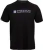Preston Lightweight Black Raglan T-Shirt XL
