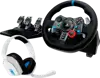 Logitech G29 Wheel + Astro A10 PS4 Headset White